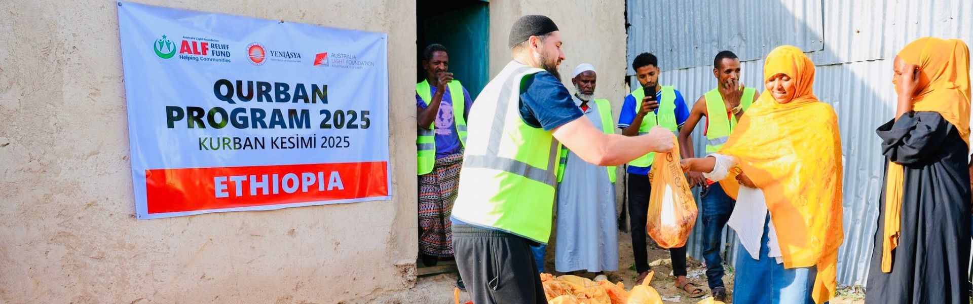 With just 170 AUD (120 USD | 100 EUR | 5500 TL), you can deliver Udhiya, Adak, Nafl, and Aqiqah sacrificial meat to families in need!